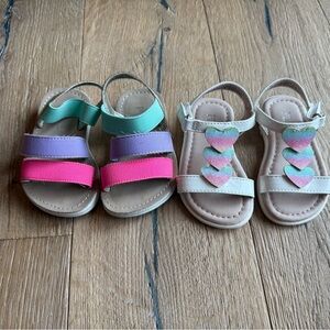 Colorful Kids Sandals Set